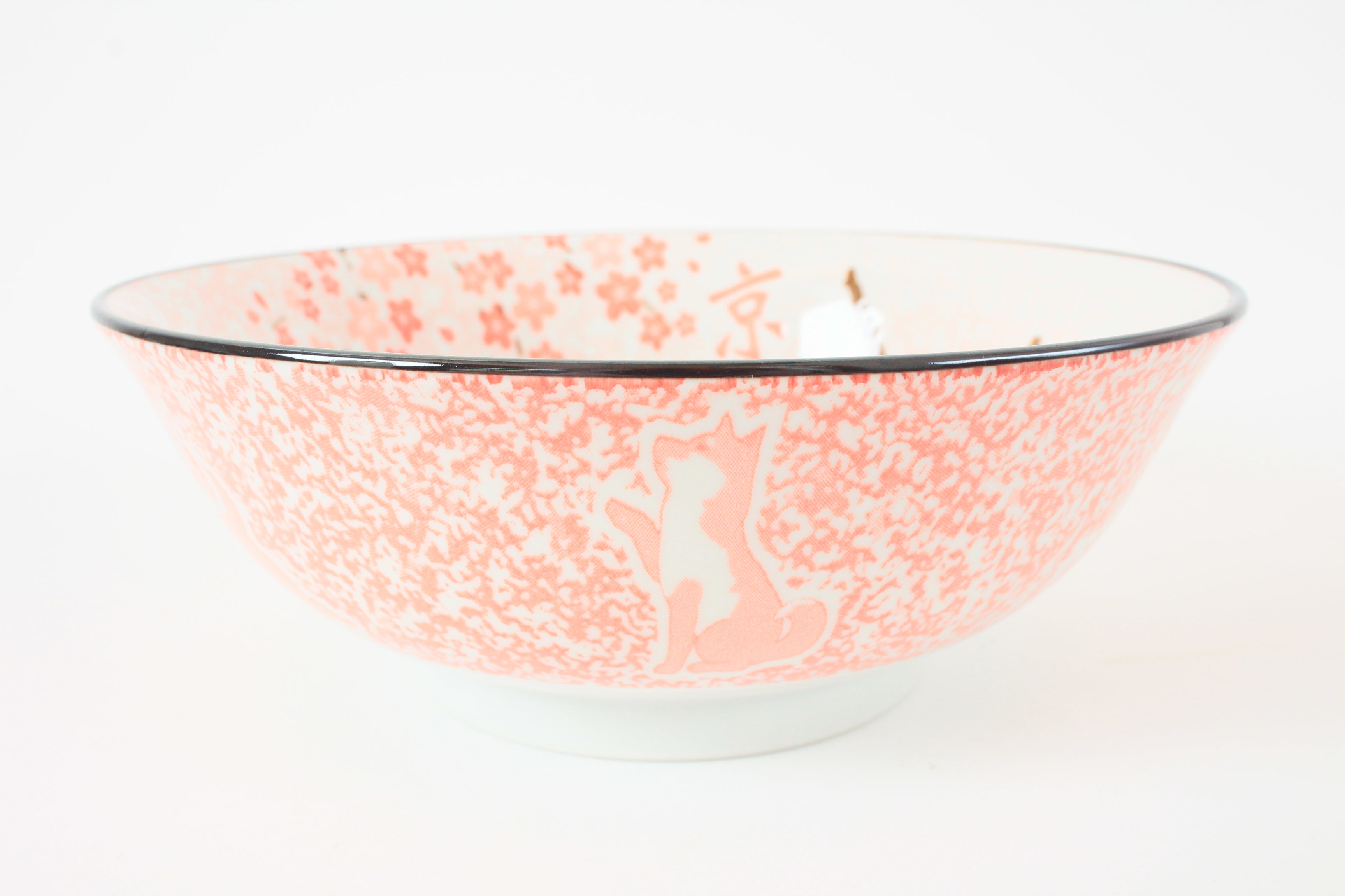 Mino ware Japanese Ramen Noodle Donburi Bowl Shibaken w/Kyoto made in Japan