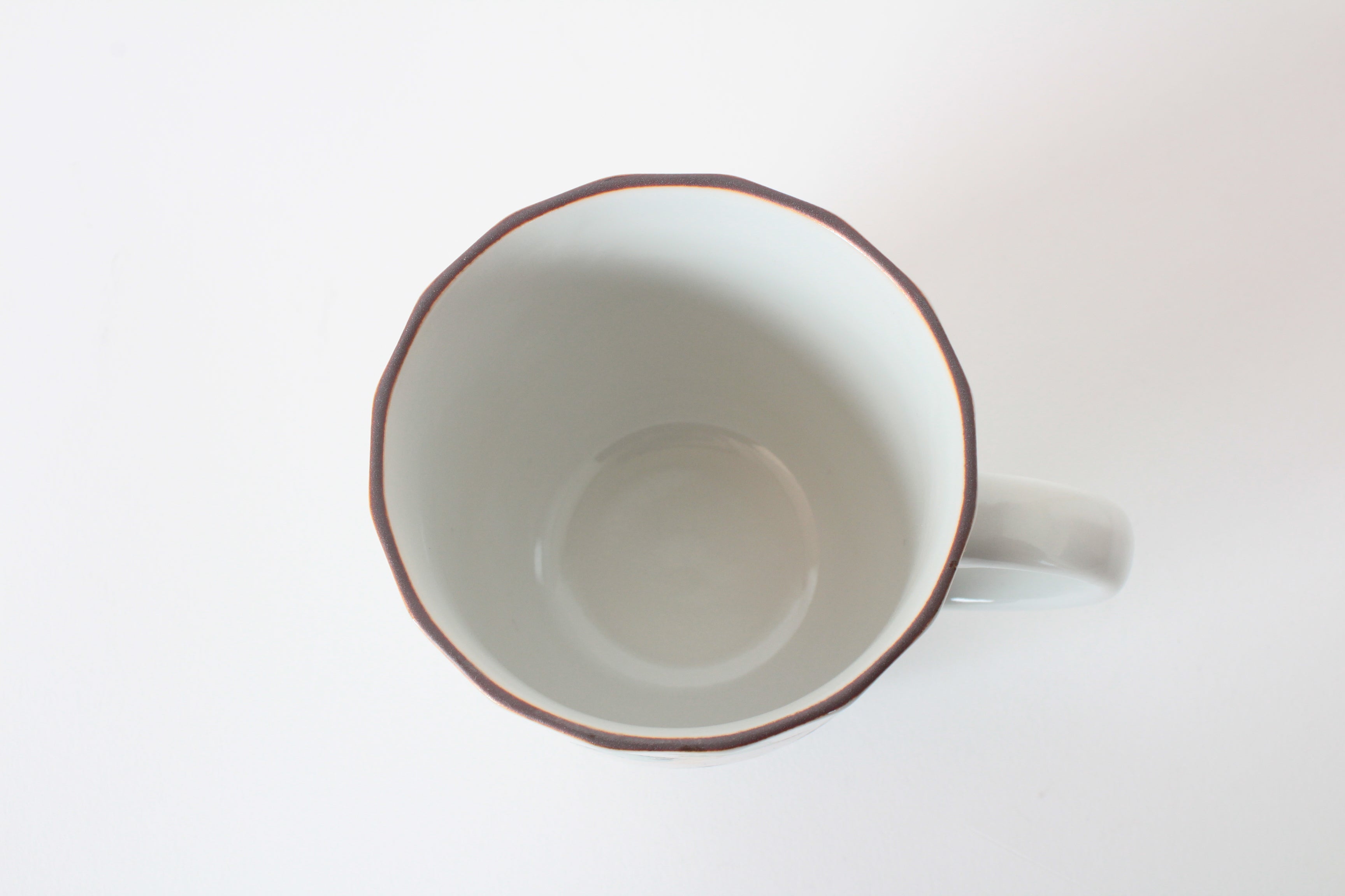 Mino ware Japanese Pottery Mug Cup White-eye Made in Japan