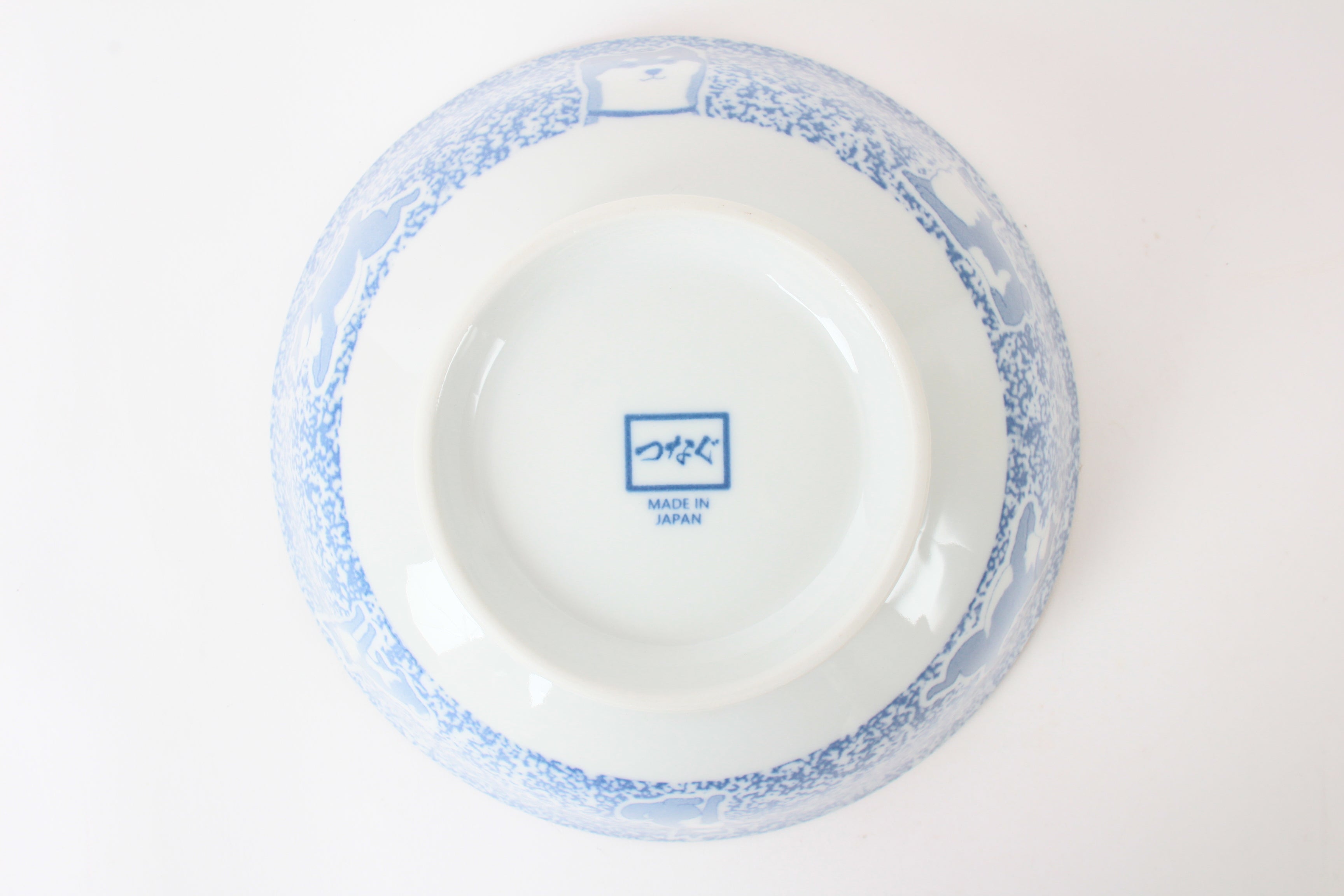 Mino ware Japanese Ramen Noodle Donburi Bowl Shibaken w/Namiura made in Japan